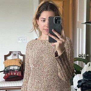 Multi-color Brown Sweater